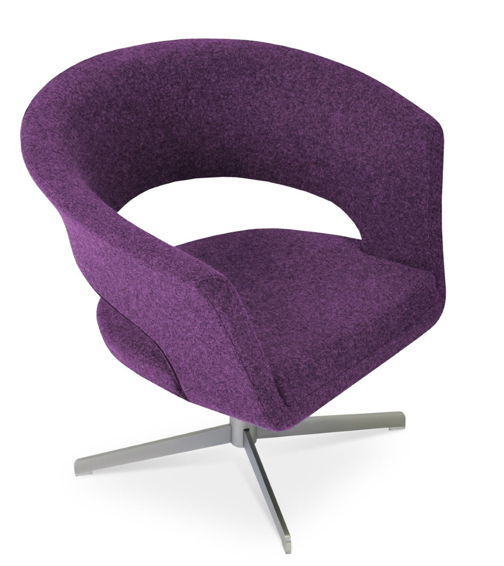 Soho Concept Nevada 4 Star Base Chairs In Camira Blazer Wool Fabric – 10-year Guarantee & Versatile Finishes!   Soho-concept-dining-chair-12746