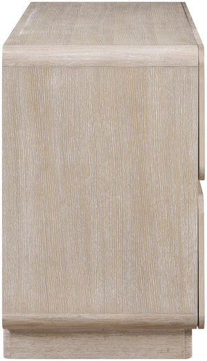 Meridian Furniture Adagio Oak Veneer Dresser with Soft Close Drawers for Stylish and Functional Modern Bedrooms Natural AdagioNatural-D