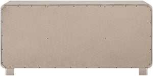 Meridian Furniture Adagio Oak Veneer Dresser with Soft Close Drawers for Stylish and Functional Modern Bedrooms Natural AdagioNatural-D