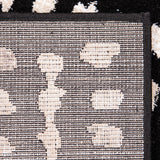 Orian Rugs Adagio Pearlie Machine Woven Polypropylene Contemporary Area Rug Black Polypropylene