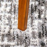 Orian Rugs Adagio Microboard Machine Woven Polypropylene Contemporary Area Rug Grey Polypropylene