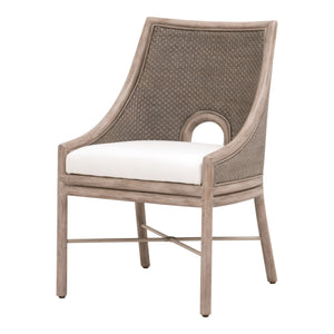 Essentials For Living Adamo Dining Chair Set Of 2 - Elegant French Gray Design With Durable Upholstery And Sturdy Support French Gray Cabana Loom,Livesmart Peyton,Pearl,French Gray Mahogany Solid Mahogany Wood,Cabana Loom,Metal 6813.Fgry/Lpprl/Fg
