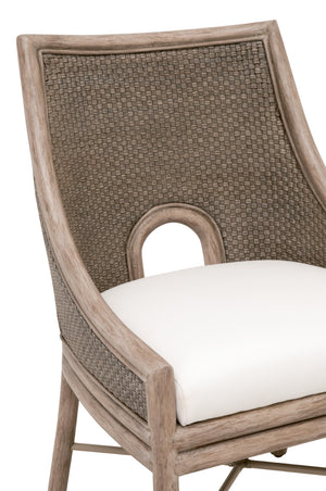 Essentials For Living Adamo Dining Chair Set Of 2 - Elegant French Gray Design With Durable Upholstery And Sturdy Support French Gray Cabana Loom,Livesmart Peyton,Pearl,French Gray Mahogany Solid Mahogany Wood,Cabana Loom,Metal 6813.Fgry/Lpprl/Fg