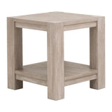 Adler End Table Natural Gray Acacia 6129-ET.NG Essentials for Living