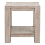 Adler End Table Natural Gray Acacia 6129-ET.NG Essentials for Living