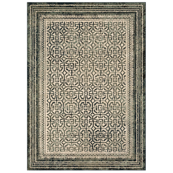 Rendition Adras Modern Area Rug - Durable Triexta Design for Stylish Living Spaces, Easy Care & Plush Comfort