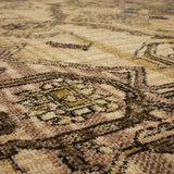 Karastan Rugs Bedouin Aghstafa Machine Woven Polyester Traditional Area Rug Gold 9' 6" x 12' 11"