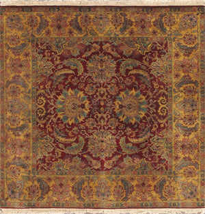 Pasargad Home Crown Jewel Collection Hand-knotted Wool Rug – Timeless Elegance For Any Space   025080