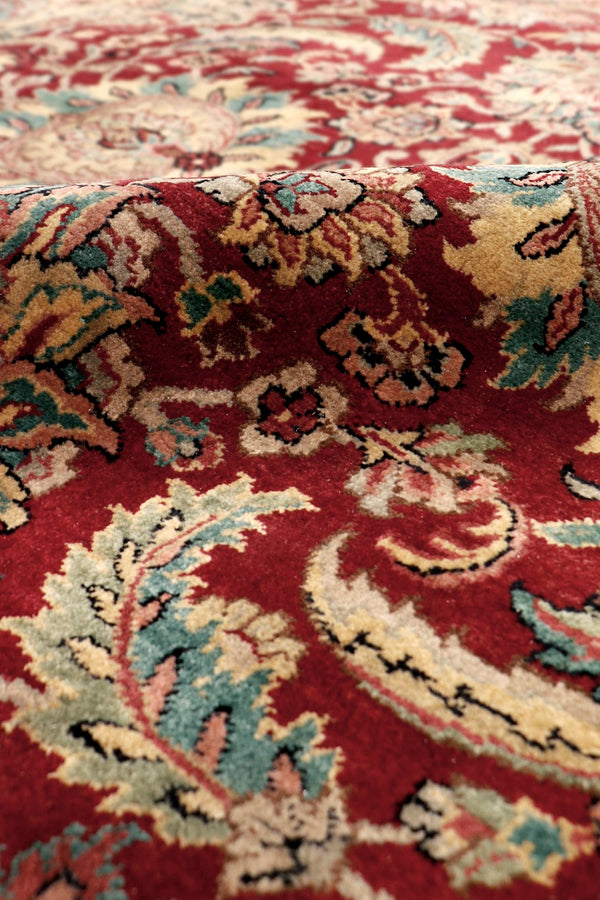 Pasargad Home Crown Jewel Collection Hand-knotted Wool Rug – Timeless Elegance For Any Space   025080