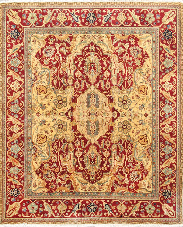 Pasargad Home Crown Jewel Collection Hand-knotted Wool Rug – Timeless Elegance For Any Space   Ph-128 8x10