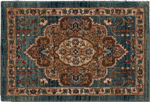 Aksum Aquamarine 2' x 3' Area Rug Karastan Rugs