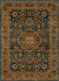 Aksum Aquamarine 3' 5" x 5' 5" Area Rug Karastan Rugs