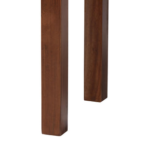 Bali & Pari Alannis Solid Mahogany Entryway Console Hand-carved Floral Artisan Table