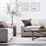 Alder Collection Loveseat Salt Flat - Alder Collection Loveseat Cloud Gray SFALDELVS00GR Malouf