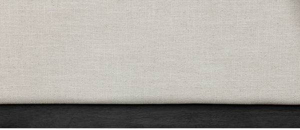 Alfie Beige Linen Textured Fabric Queen Bed AlfieBeige-Q Meridian Furniture