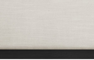 Alfie Beige Linen Textured Fabric Twin Bed AlfieBeige-T Meridian Furniture