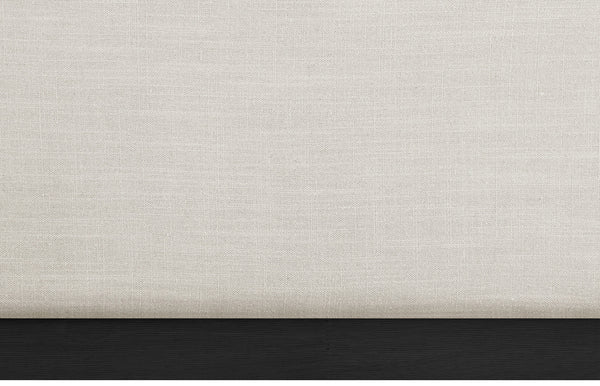 Alfie Beige Linen Textured Fabric Twin Bed AlfieBeige-T Meridian Furniture