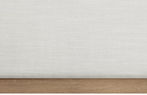 Alfie Cream Linen Textured Fabric Twin Bed AlfieCream-T Meridian Furniture