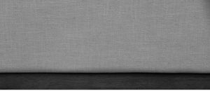 Alfie Grey Linen Textured Fabric Queen Bed AlfieGrey-Q Meridian Furniture