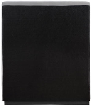 Alfie Grey Linen Textured Fabric Twin Bed AlfieGrey-T Meridian Furniture