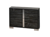 Alice Glossy Gray Dresser