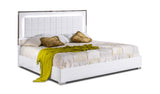 Alice White Queen Bed with Storage