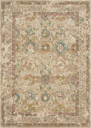 Allerton Beige 5' 3" x 7' 10" Area Rug Karastan Rugs