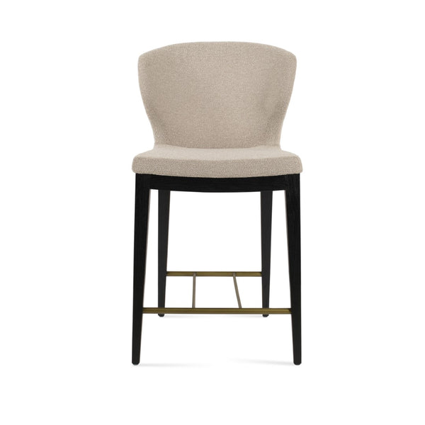Soho Concept Amed Barstools & Counterstools - Stylish Solid Wood With Elegant Fabrics & 10-year Guarantee Choice Black,Ash,Beige  Soho-concept-dining-chair-10229
