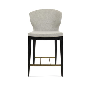 Soho Concept Amed Barstools & Counterstools - Premium Camira Wool Fabric With 10-year Guarantee & Stylish Options Black,Ash,Silver  Soho-concept-dining-chair-10235