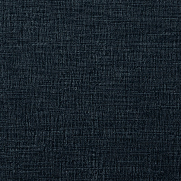 Meridian Furniture Andaz Chenille Upholstered Twin Trundle Bed with Arched Headboard for Modern Guest Rooms Navy AndazNavy-TDL