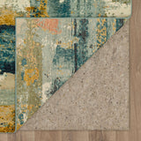 Karastan Rugs Depiction by Stacy Garcia Annora Hand Knotted Wool Modern/Contemporary Area Rug Multi 9' x 12'