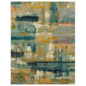 Karastan Rugs Depiction by Stacy Garcia Annora Hand Knotted Wool Modern/Contemporary Area Rug Multi 9' x 12'