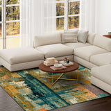 Karastan Rugs Depiction by Stacy Garcia Annora Hand Knotted Wool Modern/Contemporary Area Rug Multi 8' x 10'
