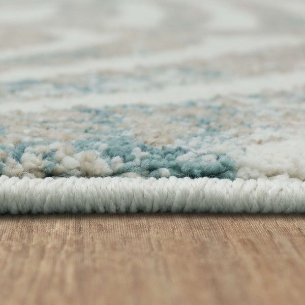 Karastan Rugs Rendition by Stacy Garcia Home Arcoa Machine Woven Triexta Area Rug Marshmallow Haze 9' 6" x 12' 11"