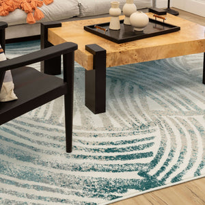 Karastan Rugs Rendition by Stacy Garcia Home Arcoa Machine Woven Triexta Area Rug Marshmallow Haze 8' x 11'