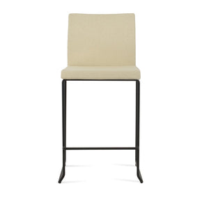 Soho Concept Aria Stackable Wire Barstools & Counterstools In Chic Boucle, Velvet, Nubuck - 10 Year Warranty! Black,Beige  Soho-concept-dining-chair-10360