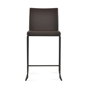 Soho Concept Aria Stackable Barstools & Counterstools – Stylish Boucle, Velvet & Nubuck Fabrics With 10-year Guarantee Black,Brown  Soho-concept-dining-chair-10362
