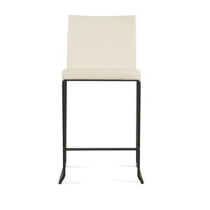 Soho Concept Aria Stackable Wire Barstools & Counterstools In Chic Boucle, Velvet, Nubuck - 10 Year Warranty! Black,Cream  Soho-concept-dining-chair-10364