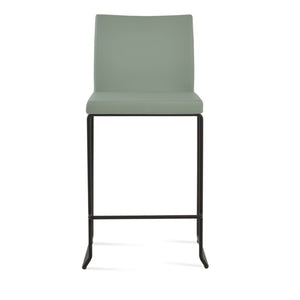 Soho Concept Aria Stackable Wire Barstools & Counterstools In Chic Boucle, Velvet, Nubuck - 10 Year Warranty! Black  Soho-concept-dining-chair-10366