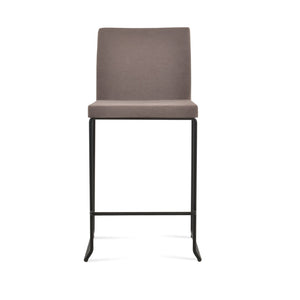 Soho Concept Aria Stackable Wire Barstools & Counterstools In Chic Boucle, Velvet, Nubuck - 10 Year Warranty! Black  Soho-concept-dining-chair-10367