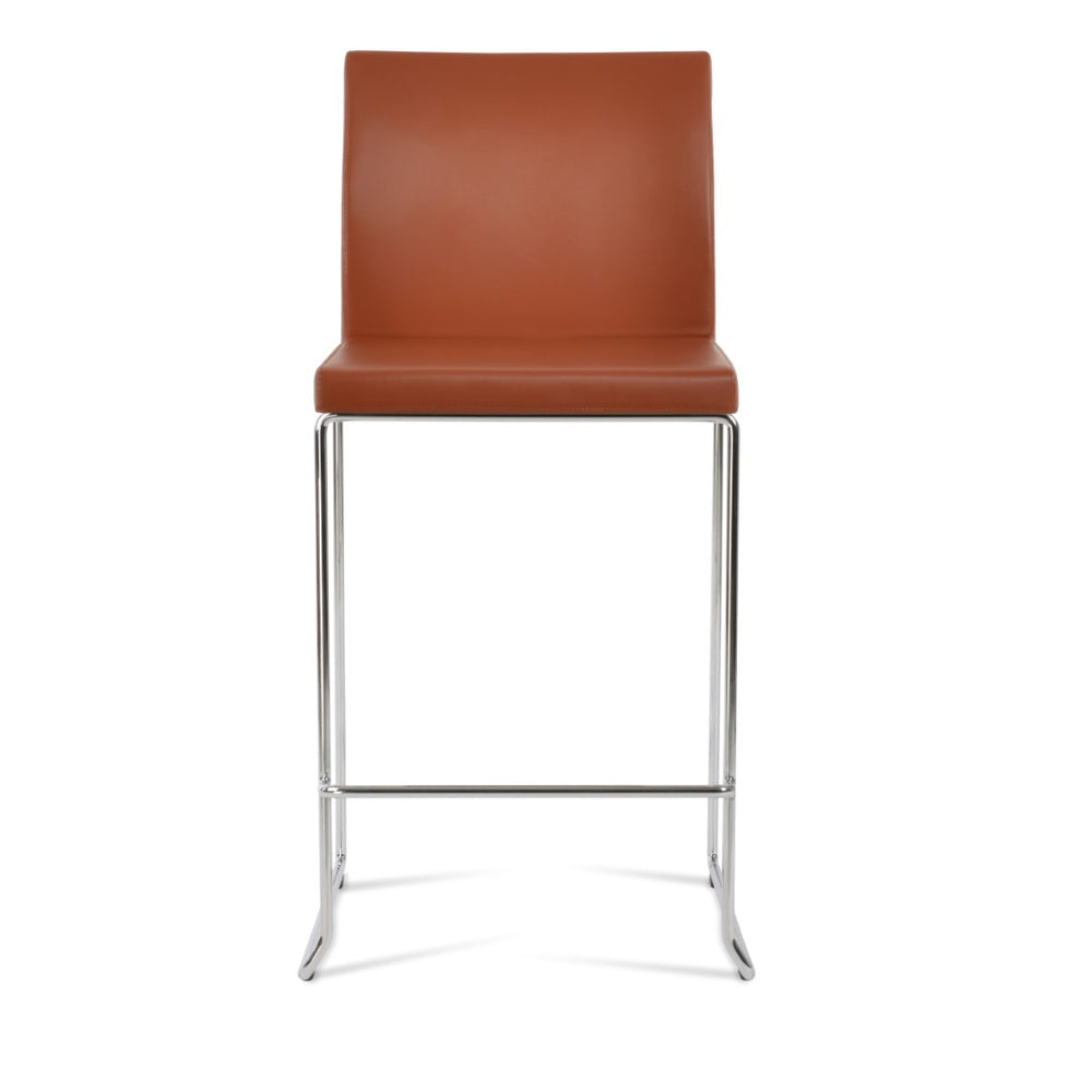 Soho Concept Aria Stackable Barstools & Counterstools In Camira Blazer Wool Fabric – 10-year Guarantee, Stylish Colors Chrome  Soho-concept-dining-chair-10378