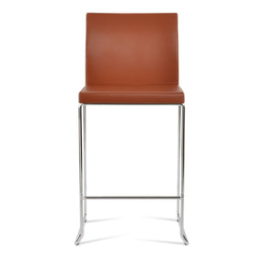 Soho Concept Aria Stackable Barstools & Counterstools In Camira Blazer Wool Fabric – 10-year Guarantee, Stylish Colors Chrome  Soho-concept-dining-chair-10378