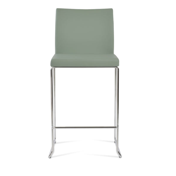 Soho Concept Aria Stackable Barstools & Counterstools – Stylish Boucle, Velvet & Nubuck Fabrics With 10-year Guarantee Chrome  Soho-concept-dining-chair-10380
