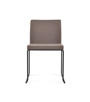Soho Concept Aria Wire Stackable Chair - Elegant Wool Upholstered Design, 10-year Guarantee, Space-saving Style Chrome  Soho-concept-dining-chair-00564