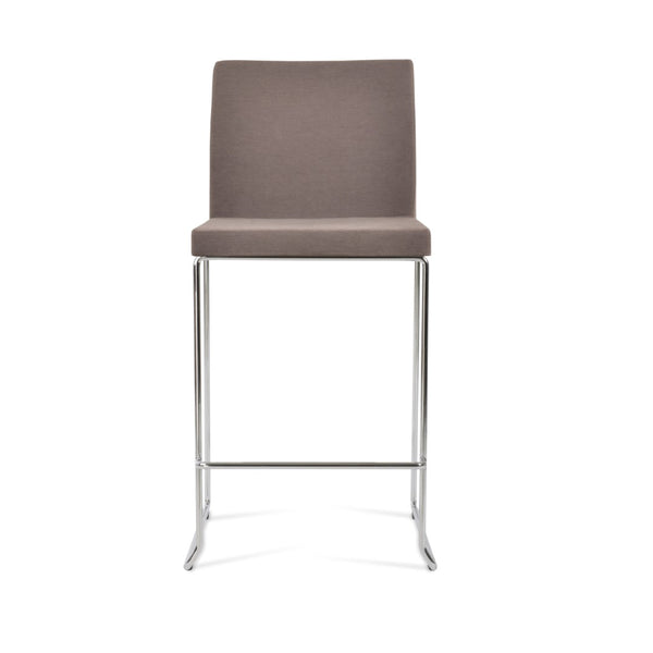 Soho Concept Aria Stackable Wire Barstools & Counterstools In Chic Boucle, Velvet, Nubuck - 10 Year Warranty! Chrome  Soho-concept-dining-chair-10381