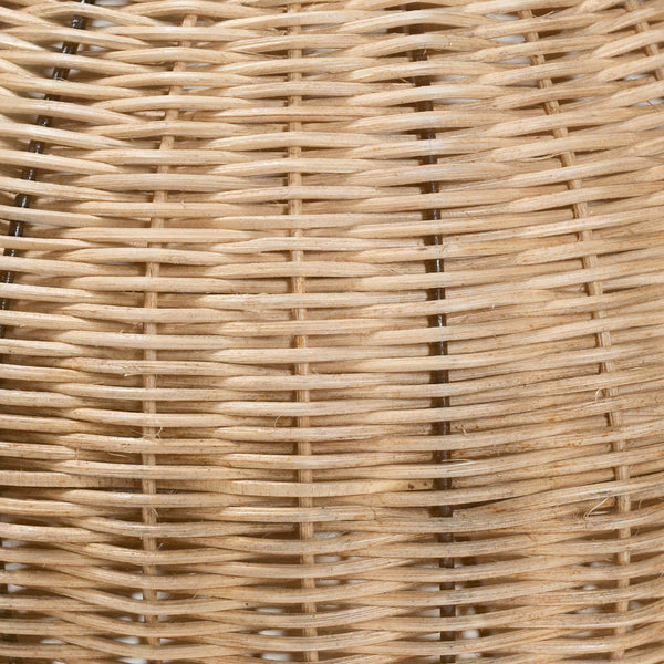 Bali & Pari Arlette Handcrafted Rattan Floor Lamp Bohemian Coastal Ambient Light