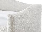 Arlo Cream Boucle Fabric Twin Daybed ArloCream-T Meridian Furniture