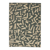 Karastan Rugs Foundation by Stacy Garcia Home Arlo Machine Woven Polyester Area Rug Slate 9' 6" x 12' 11"