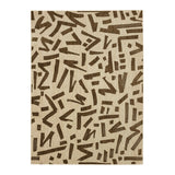 Karastan Rugs Foundation by Stacy Garcia Home Arlo Machine Woven Polyester Area Rug Taupe 9' 6" x 12' 11"