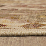 Karastan Rugs Bedouin Armada Machine Woven Polyester Traditional Area Rug Vanilla 9' 6" x 12' 11"